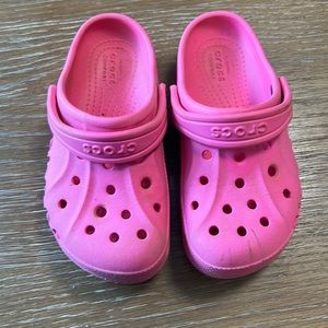 Girls size 12 Crocs